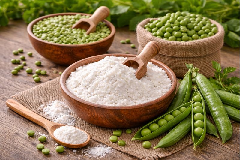 tinh bột đậu hà lan